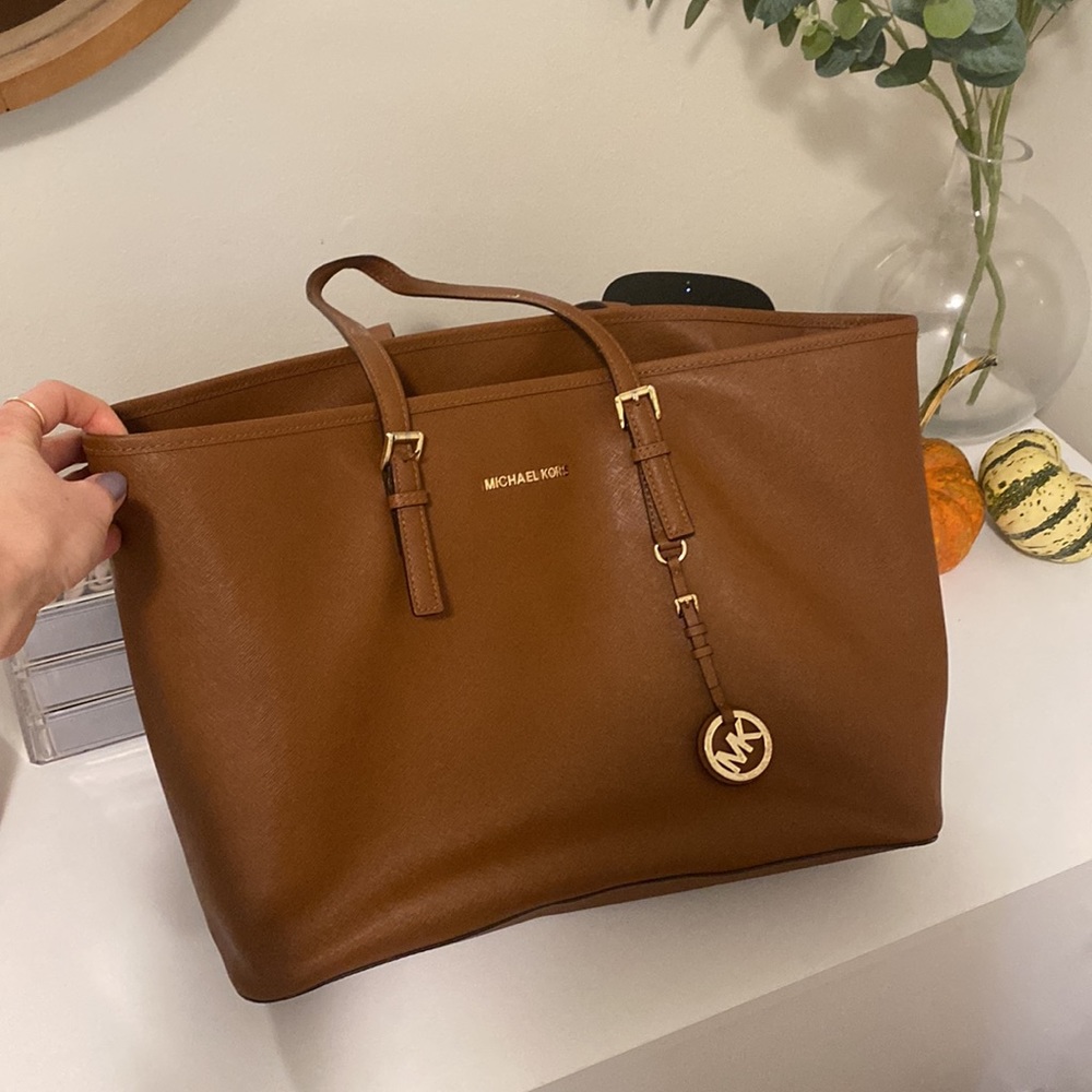 Michael Kors Jet Set tote - brown